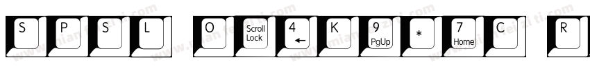 SPSL OldKingC Regular字体转换